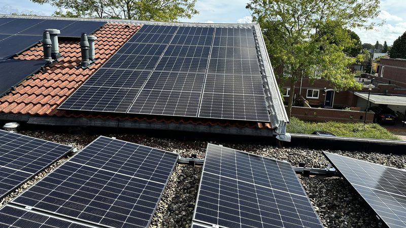 Slimme zonnepaneleninstallatie in Apeldoorn