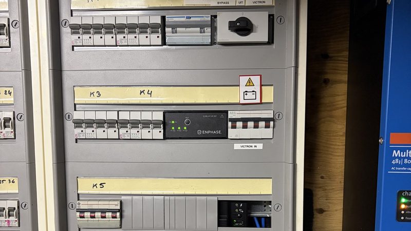 Victron thuisbatterijinstallatie in Amersfoort