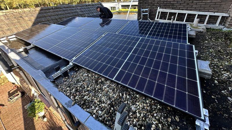 Zonnepaneleninstallatie in Apeldoorn met optimale opbrengst