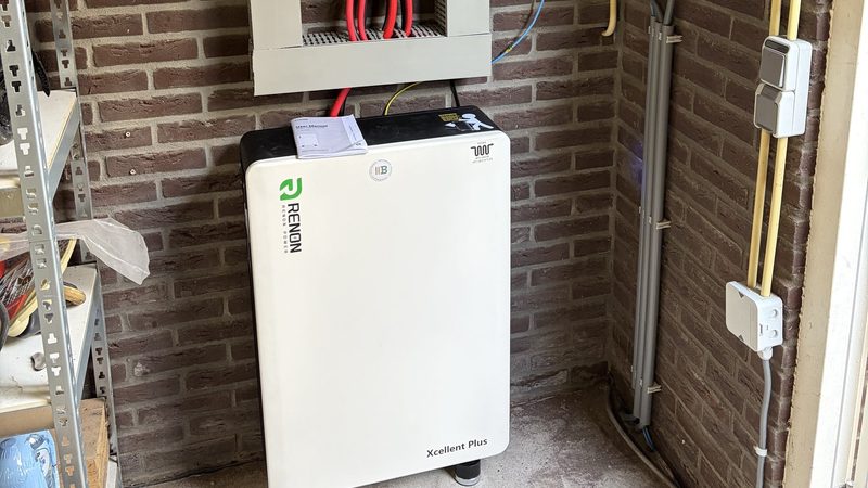 Slimme 16kWh thuisbatterij in Apeldoorn