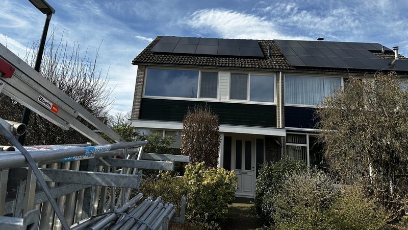 Duurzame zonnepanelen installatie in Lieren
