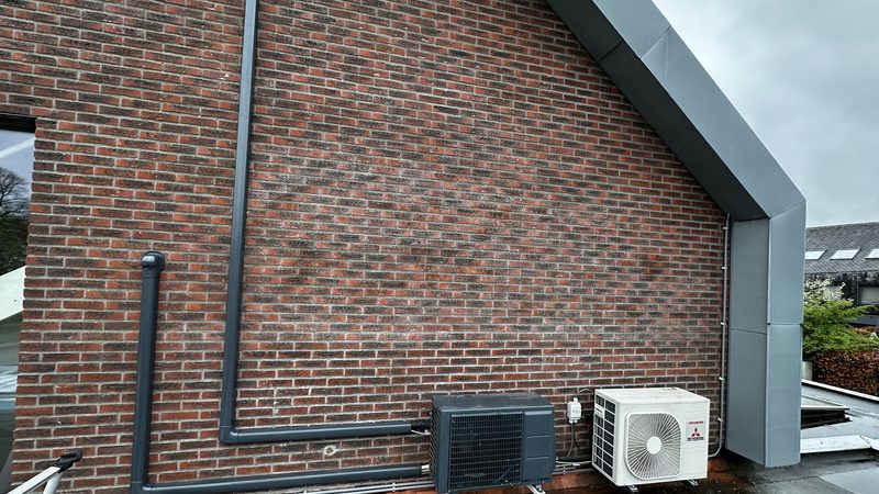 Efficiënte airco-installatie op zolder in Deventer