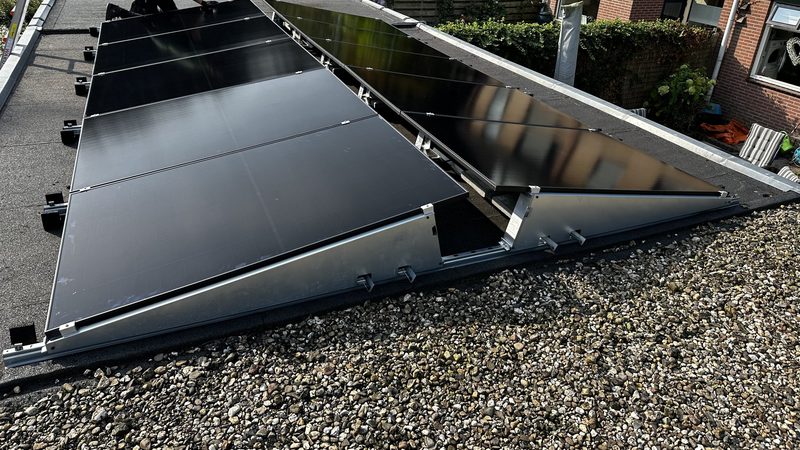 Efficiënte zonne-installatie in hartje Apeldoorn