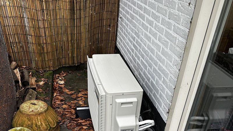 Airco-installatie bij Cederlaan in Apeldoorn
