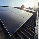 12 full-black zonnepanelen met hybride omvormer in Twello