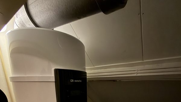 Warmtepompboiler op zolder in Apeldoorn