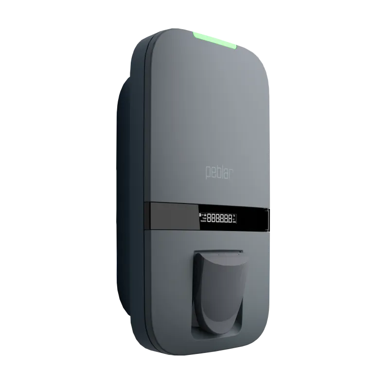 Peblar Business laadpaal met socket en MID meter - zakelijk laden